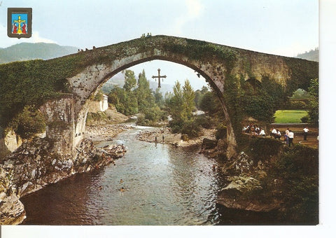 Postal 035103 : Asturias. Puente Romano. Cangas de Onis