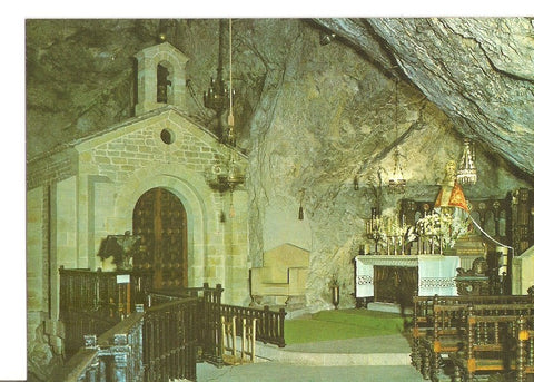 Postal 035105 : Asturias. Capilla de la Cueva 
