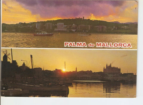 Postal 035112 : Palma de Mallorca. Crepusculos