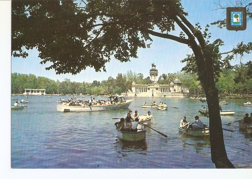 Postal 035128 : Madrid. Parque del Ratiro. Estanque