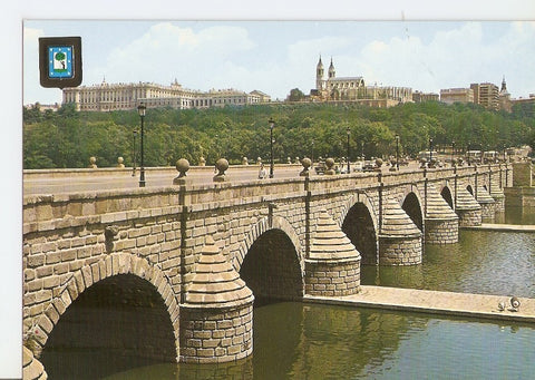 Postal 035129 : Madrid. Puente de Segovia y Rio Manzanares