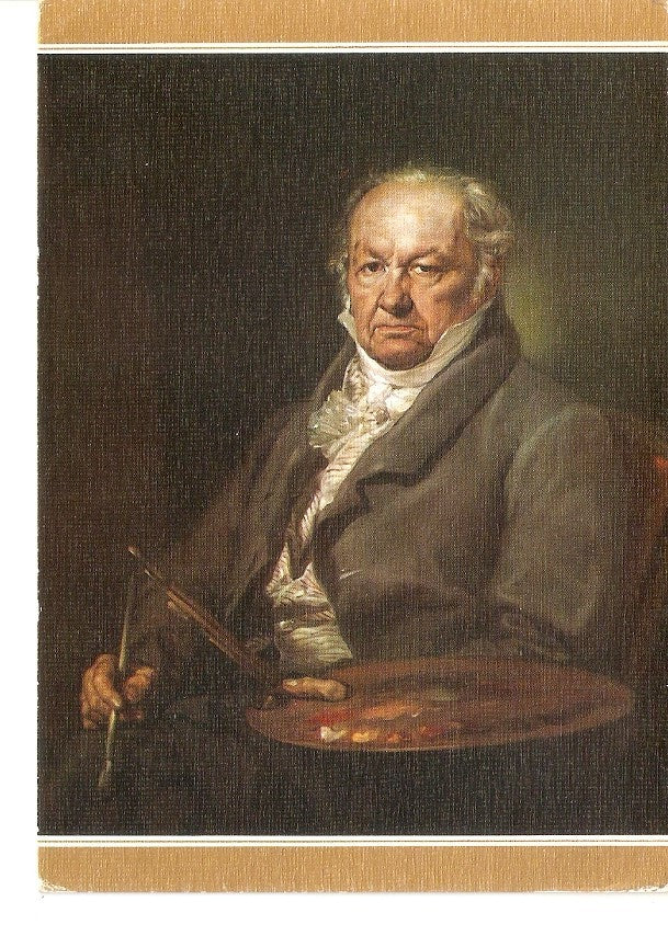 Postal 035133 : Vicente Lopez. Retrato de Goya