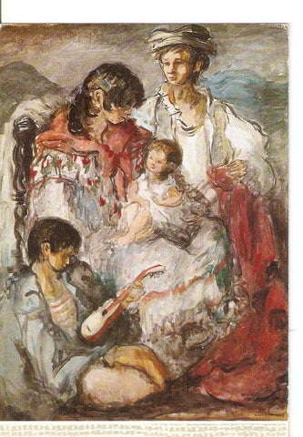 Postal 035138 : Pedro Creixams. Figura femenina