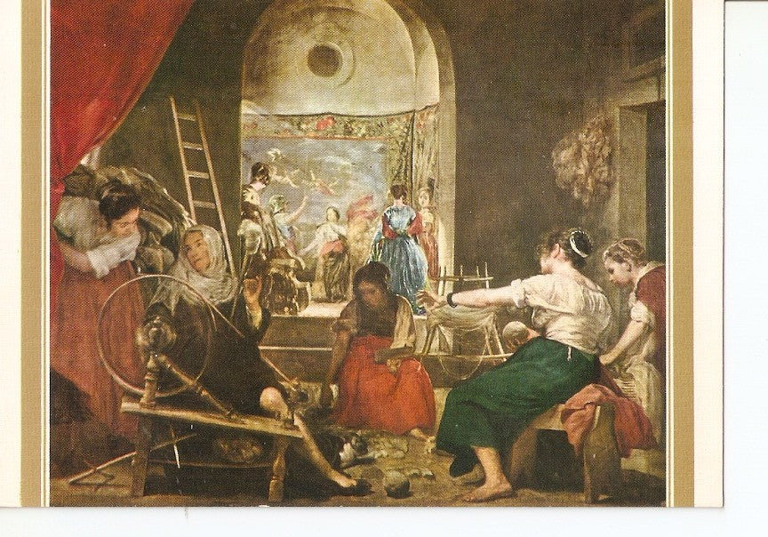 Postal 035156 : Velazquez. Las Hilanderas. Museo del Prado