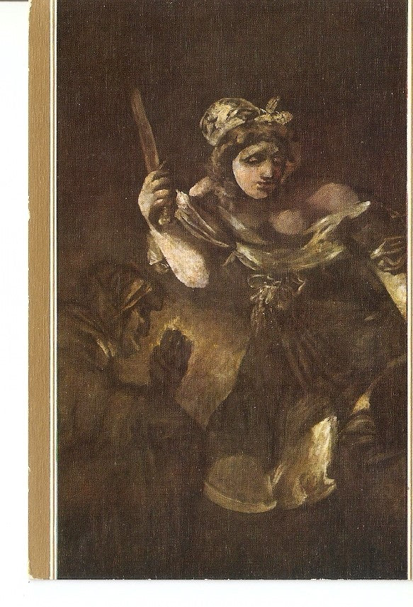 Postal 035190 : Goya. Judith y Holofernes. Museo del Prado