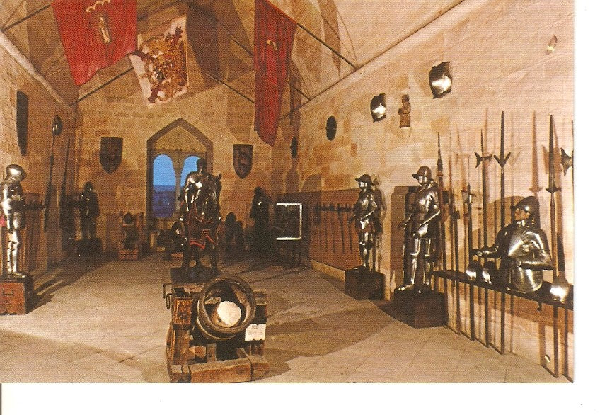 Postal 035222 : Segovia. El Alcazar. Sala de armas