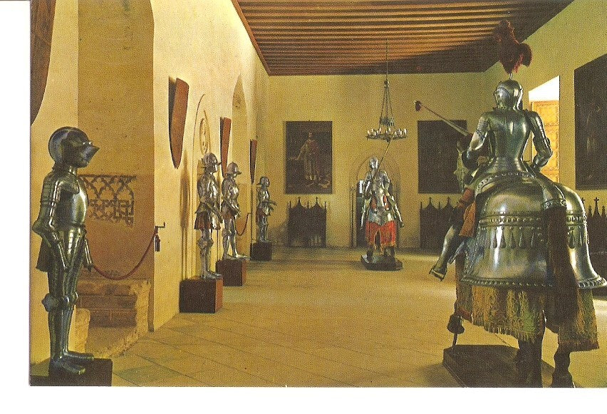 Postal 035223 : Segovia. Alcazar. Vista general de la Antesala
