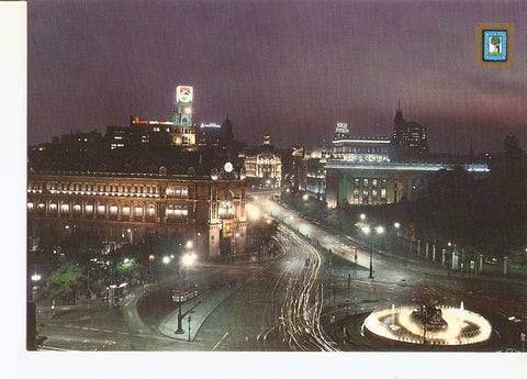 Postal 035226 : Madrid. La Cibeles y calle Alcala