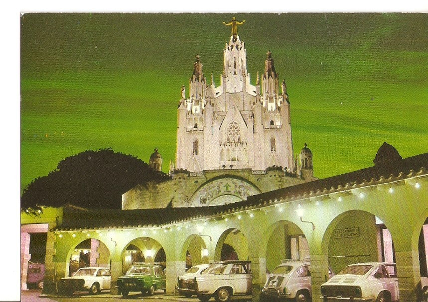 Postal 035239 : Barcelona. Templo del Tibidabo