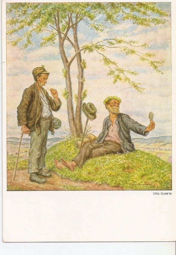 Postal 035254 : Otto Quante. Springtime - Im Fruhling