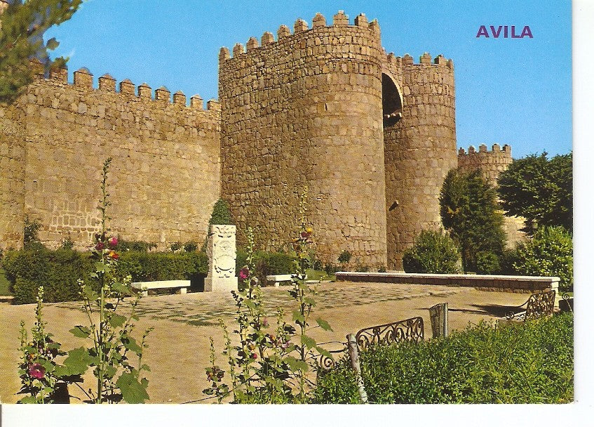 Postal 035267 : Avila. Jardines de San Vicente