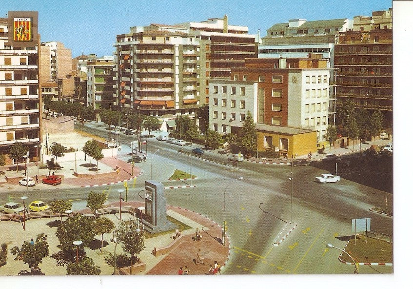 Postal 035278 : Lleida. Plaça Ricardo Viñas