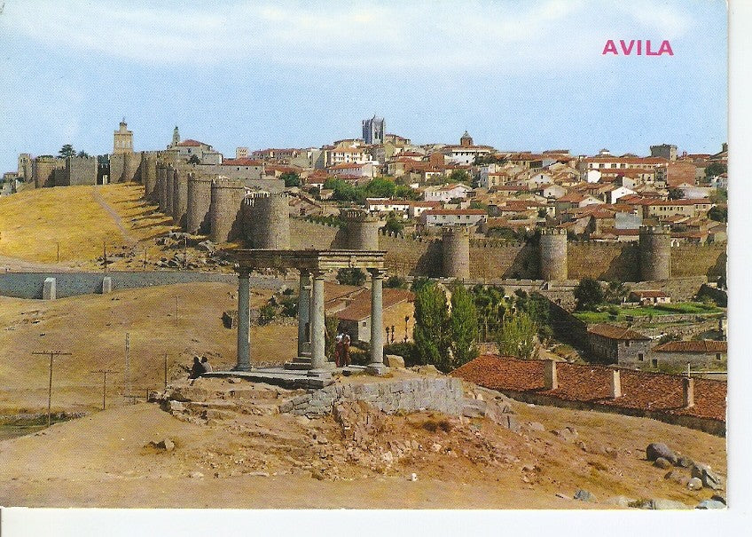 Postal 035285 : Avila. Vista general