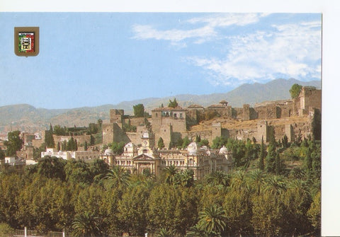 Postal 035298 : Malaga (costa del Sol). Ayuntamiento y Alcazaba