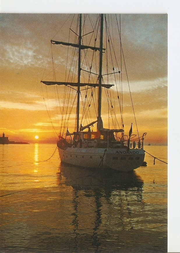 Postal 035300 : Puesta de Sol