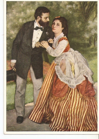Postal 035314 : Das Ehepaar Sisley Auguste Renoir Wallraf-Richartz-Museum