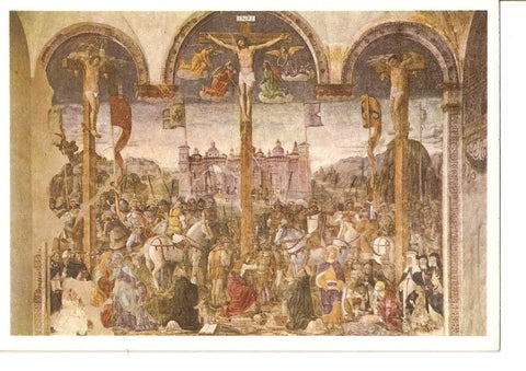 Postal 035329 : La Crocifissione. Donato Montorfano