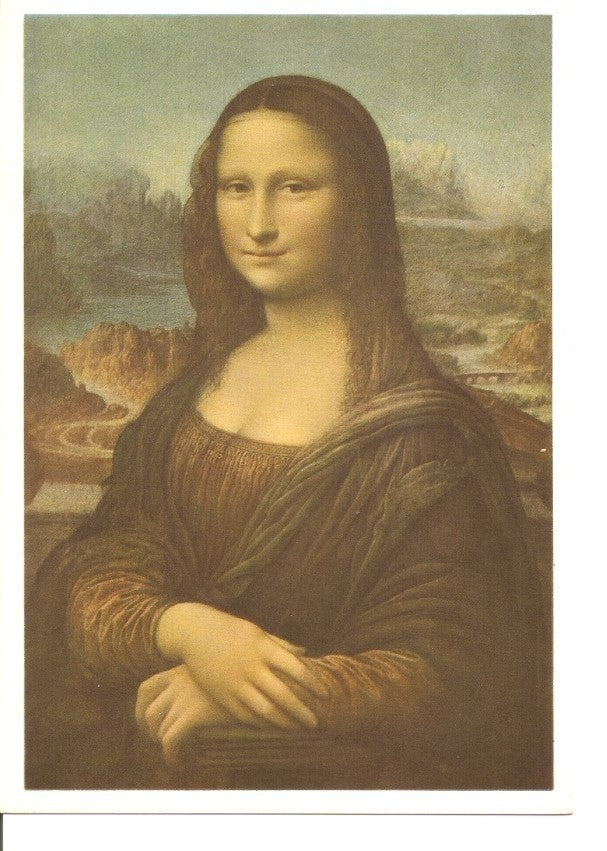 Postal 035331 : La Gioconda. Leonardo da Vinci. Paris Louvre