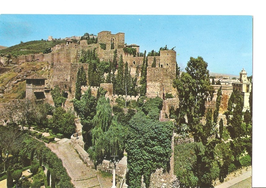 Postal 035358 : Malaga. Alcazaba
