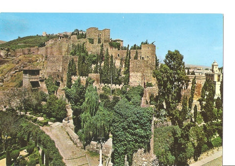Postal 035358 : Malaga. Alcazaba