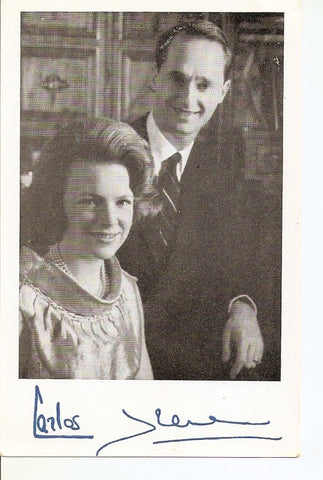 Postal 035367 : Pareja sonriendo