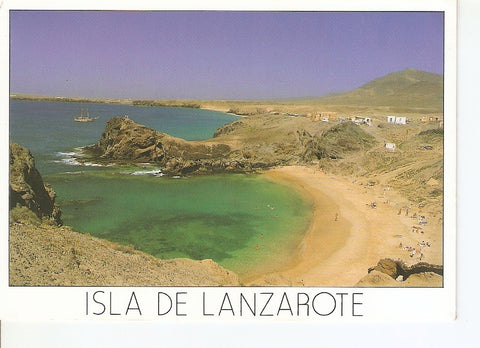 Postal 035381 : Playas de Papagayo Lanzarote