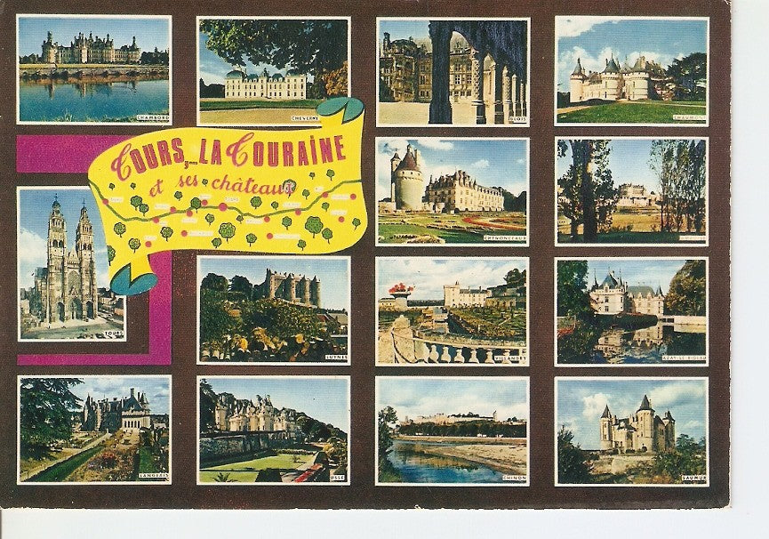 Postal 035396 : Louraine et ses châteaus