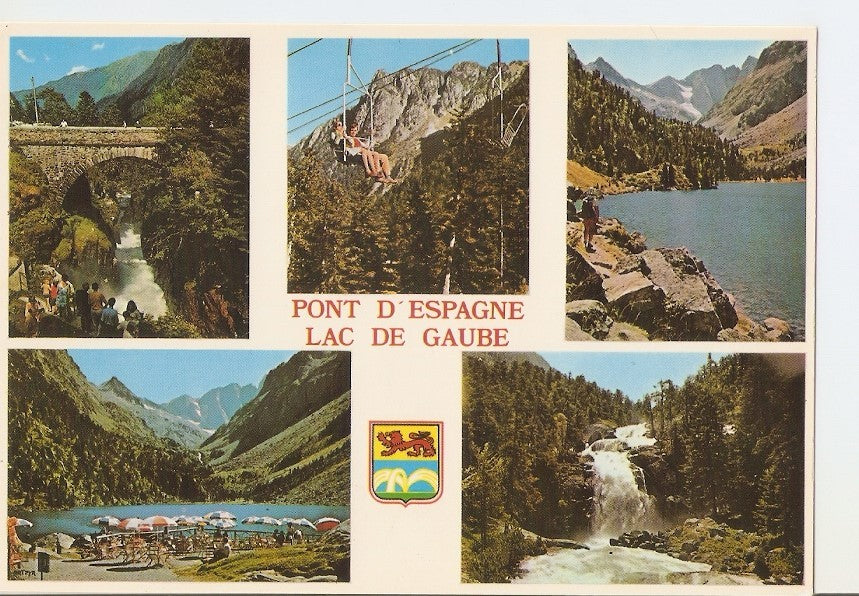 Postal 035397 : Pont dEspagne. Lac de Gaube