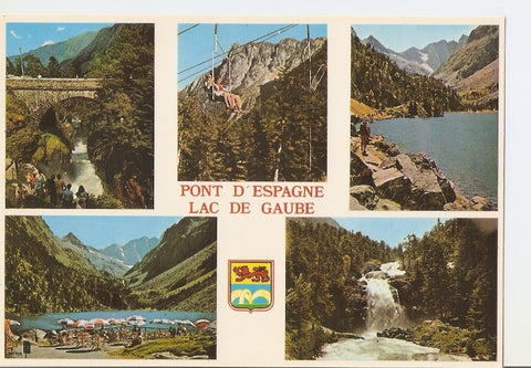 Postal 035397 : Pont dEspagne. Lac de Gaube