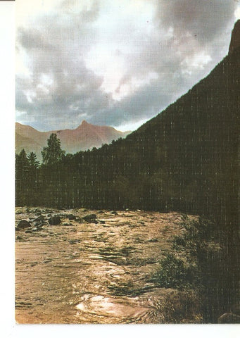 Postal 035411 : Parque Nacional de Ordesa. Pirineo Aragones. Rio Arazas