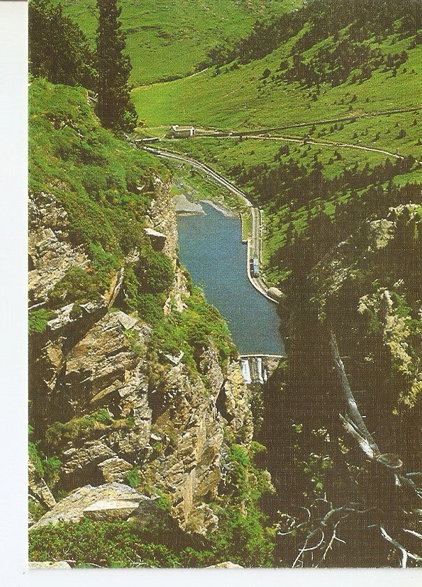 Postal 035417 : Santuari de Nuria (Girona). Vista del Lago desde San Gil