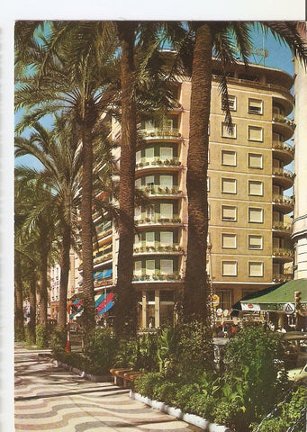 Postal 035418 : Alicante. Explanada de España y Hotel Carlton