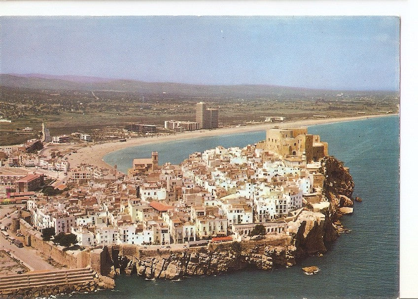 Postal 035421 : Pe´ñiscola (Castellon). Vista aerea