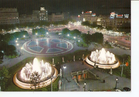 Postal 035449 : Barcelona. Plaza de Cataluña 