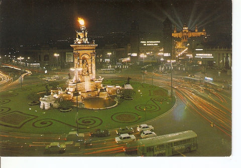 Postal 035450 : Barcelona. Plaza de España