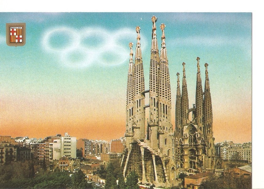 Postal 035451 : Barcelona. Templo de la Sagrada Familia