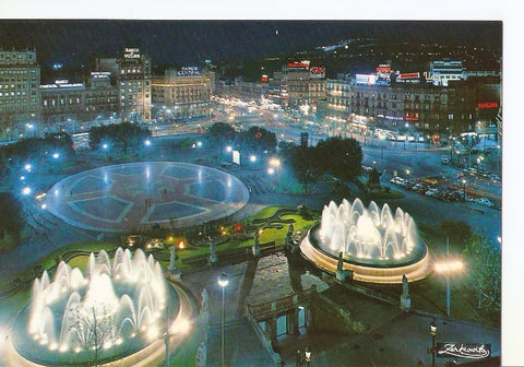 Postal 035460 : Barcelona. Plaza de Cataluña
