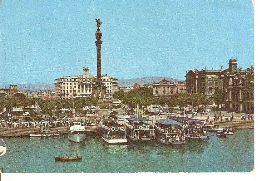 Postal 035465 : Barcelona. La Puerta de la Paz