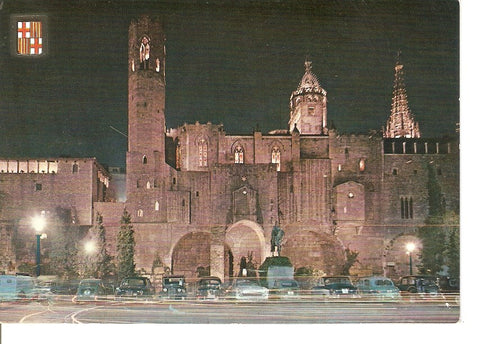 Postal 035468 : Barcelona. barrio Gotico. Plaza Berenguer El Grande