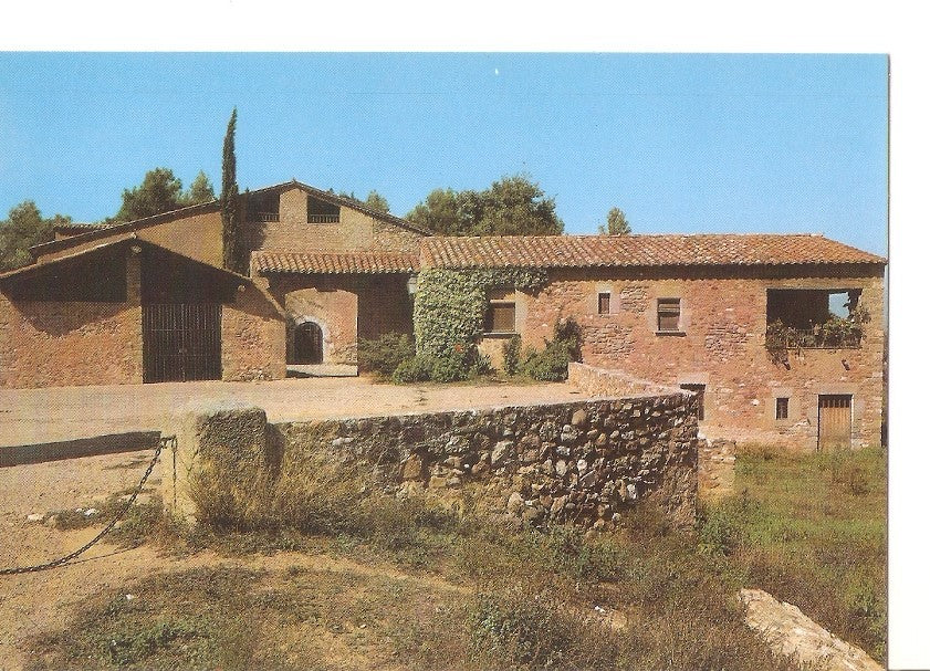 Postal 035505 : Sabadell. Caixa dEstalvis de Sabadell. Masia de Can Deu. Entrada