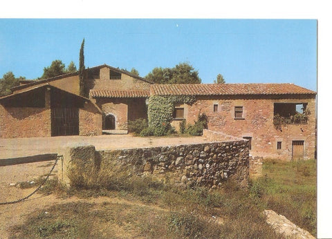 Postal 035505 : Sabadell. Caixa dEstalvis de Sabadell. Masia de Can Deu. Entrada