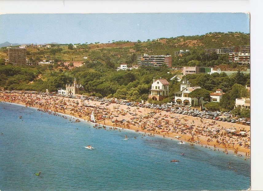 Postal 035511 : Costa Brava. San Feliu Guixols playa de San Pol