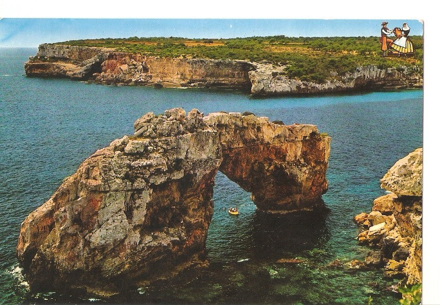 Postal 035552 : Mallorca. Cala Santany. Es Pontes