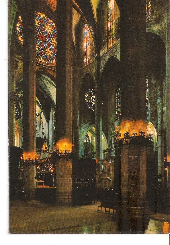 Postal 035553 : Mallorca (Baleares) España. Palma. La Catedral (Siglo XIII)