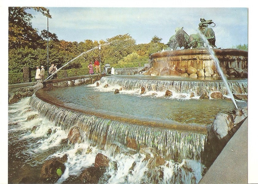 Postal 035579 : Copenhagen - The Gefion Fountain