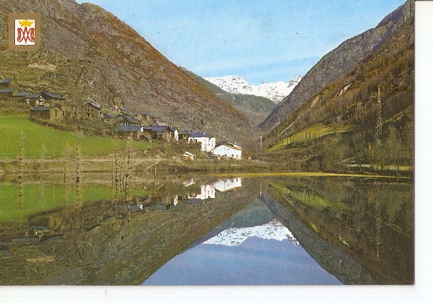 Postal 035586 : Pirineu Catala (Lleida). Vall de Cardos. Tabescan. Vista general