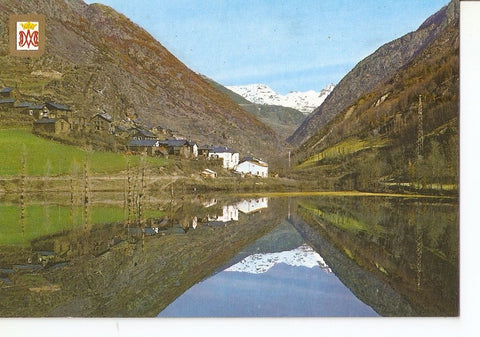 Postal 035586 : Pirineu Catala (Lleida). Vall de Cardos. Tabescan. Vista general