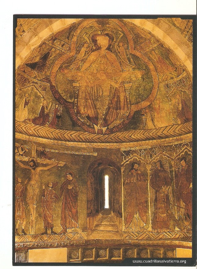 Postal 035588 : Pinturas Murales Goticas Gaceo
