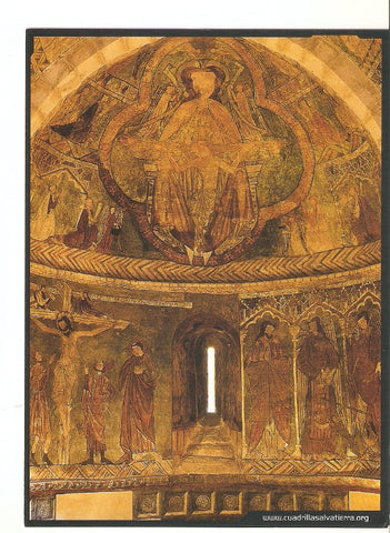 Postal 035588 : Pinturas Murales Goticas Gaceo
