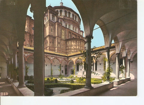 Postal 035607 : Milano. Church S. Mary of Graces - Cloister of the Bramante